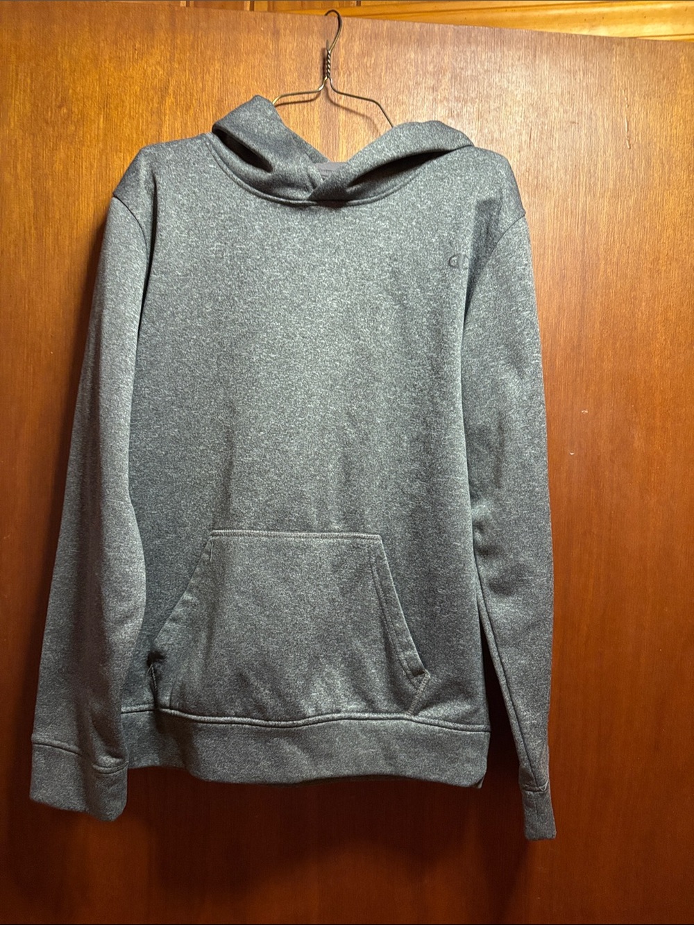 Champion Gray Pullover Hoodie Youth Sweatshirt